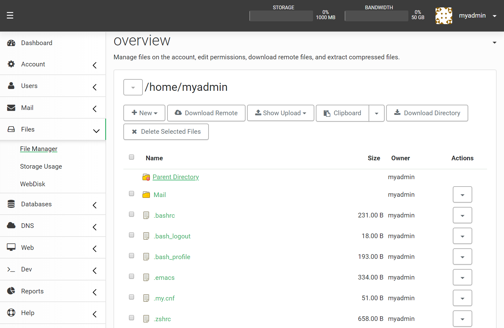 File manager